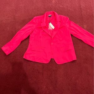 Lane Bryant Blazer…Hot Pink…dress it up or dress it down…